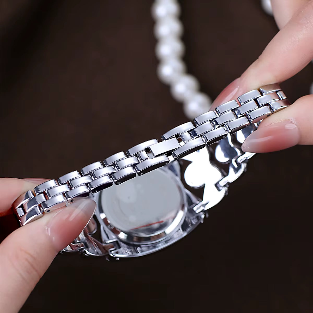 Women'S Watch Light Luxury Fashion Diamond Bracelet Waterproof Ladies' Quartz Watches Clock Gift Wristwatch