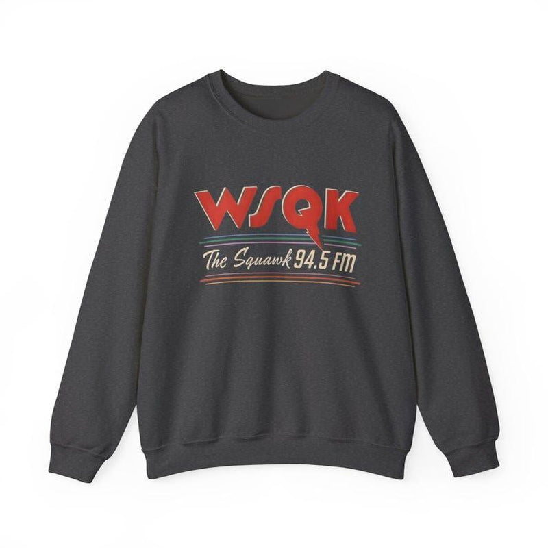 WSQK SWEATSHIRT, Wsqk the Squawk 94.5 Shirt, Wsqk the Squawk 94.5 Fm Radio Sweatshirt, Wsqk Merch, Wsqk Shirt, Retro Radio Shirt Gift