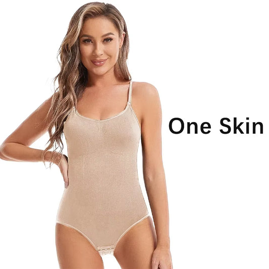 Women Slimming Shapewear Seamless Slimming Butt Lifter Full Body Shaper Smooth Out Bodysuit Open Crotch High Elastic Body Suits