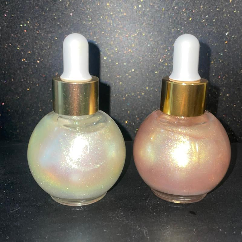 PAPOIYA Glowing Shimmer Body Highlighter Oil-Free Radiant Glow Enhancer for Radiant Skin with Shimmer Effect Ideal for Daily Use