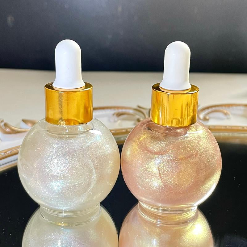 PAPOIYA Glowing Shimmer Body Highlighter Oil-Free Radiant Glow Enhancer for Radiant Skin with Shimmer Effect Ideal for Daily Use