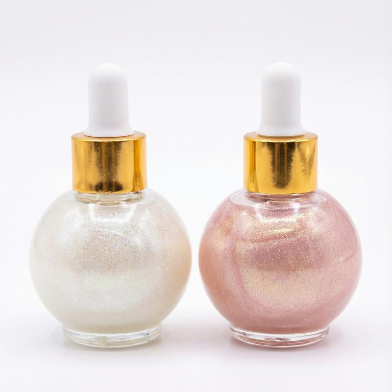 PAPOIYA Glowing Shimmer Body Highlighter Oil-Free Radiant Glow Enhancer for Radiant Skin with Shimmer Effect Ideal for Daily Use